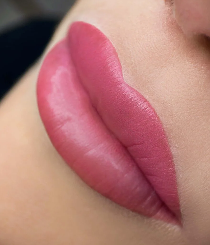 Micropigmentación de labios — Colección de resultados de micropigmentación de cejas, labios y eyeliner